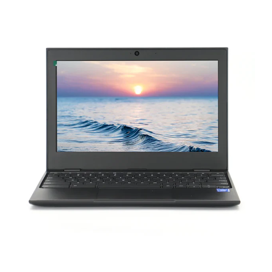 100E ChromeBook: Intel Celeron, 4GB RAM, 32GB SSD